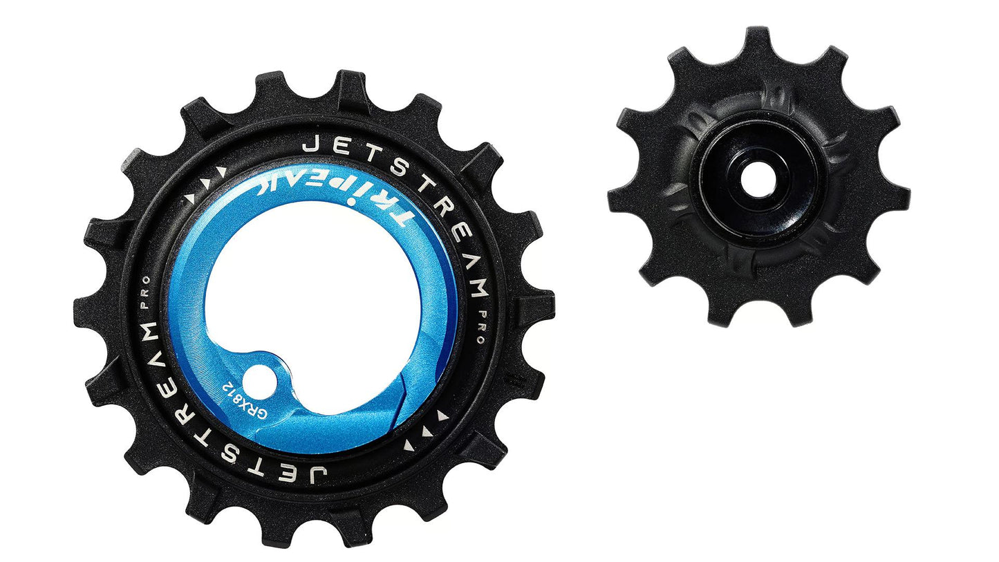 Jetstream Pro 2  Pulley Wheel Kits (12-18T) SHIMANO ROAD ビッグプーリー ダークブルー