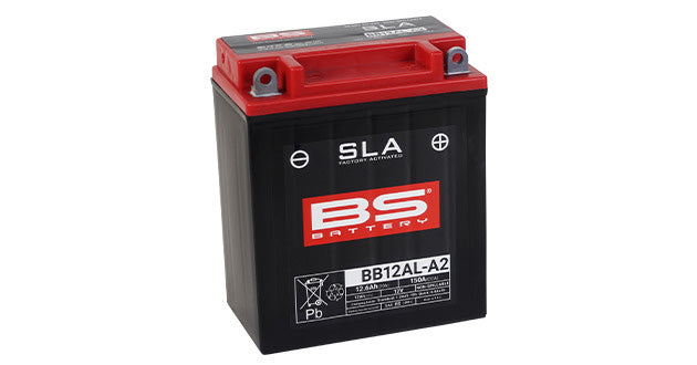 BSバッテリー BB12AL-A2 (12AL-A2/YB12AL-A互換) 開放式/液別