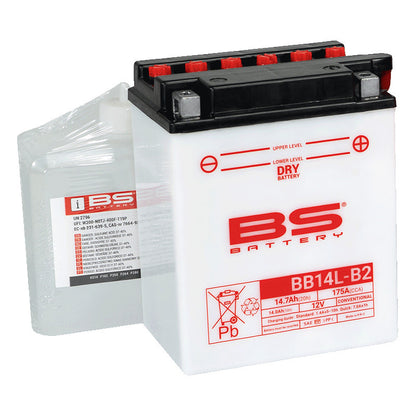 BSハ゛ッテリー BB14L-B2 開放式/液別(YB14L-B2（GS YUASA/FB14L-B2互換)