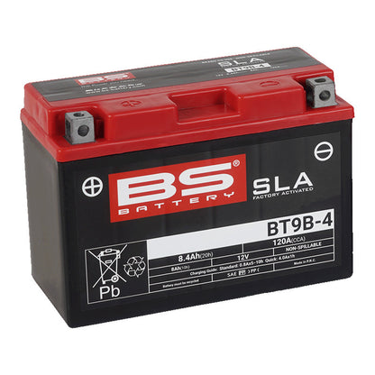 BSバッテリー BT9B-4 液入(YT9B-BS / GT9B-4 / FT9B-4 互換)