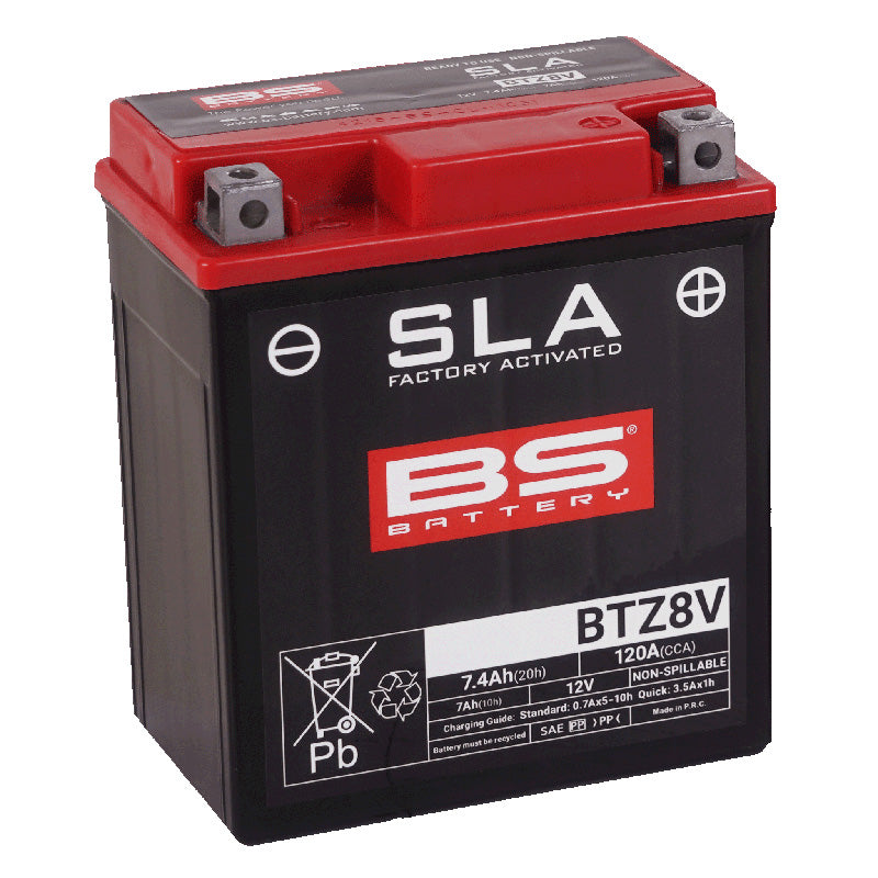 BSバッテリー BTZ8V(YTZ8V互換) 液入 |  BS BATTERY / ビーエスバッテリー