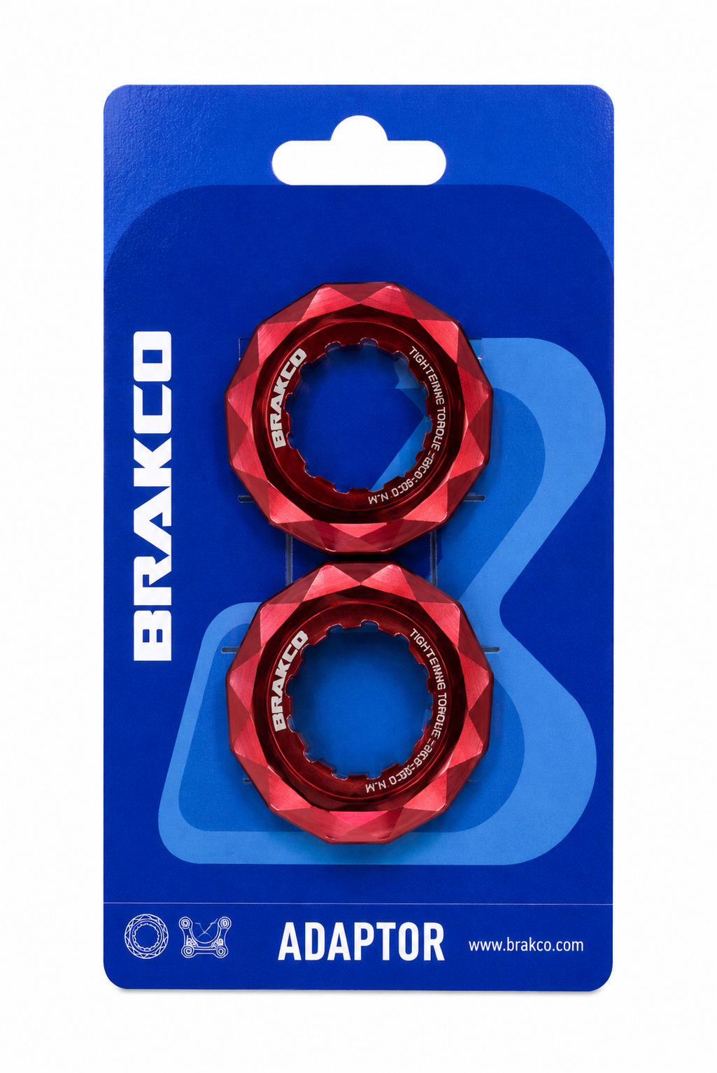 【新発売】BRAKCO ディスクローターロックリング ダイアモンド