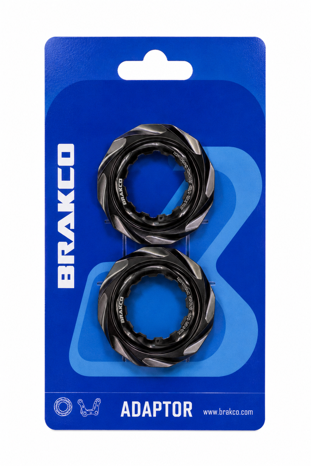 【新発売】BRAKCO ディスクローターロックリング タイフーン