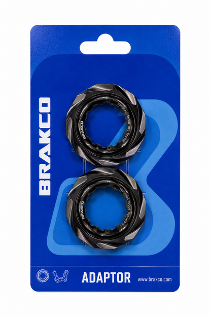 【新発売】BRAKCO ディスクローターロックリング タイフーン