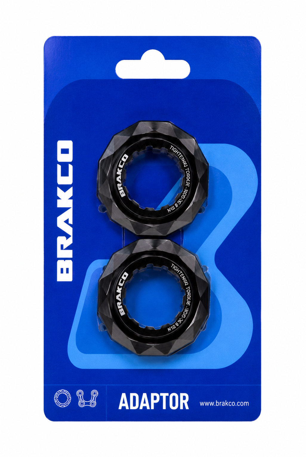 【新発売】BRAKCO ディスクローターロックリング ダイアモンド