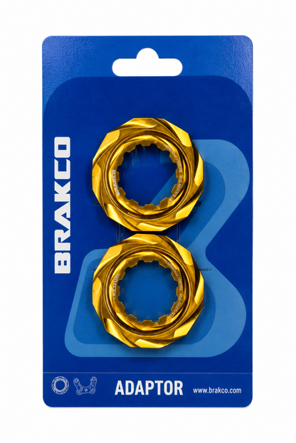 【新発売】BRAKCO ディスクローターロックリング タイフーン