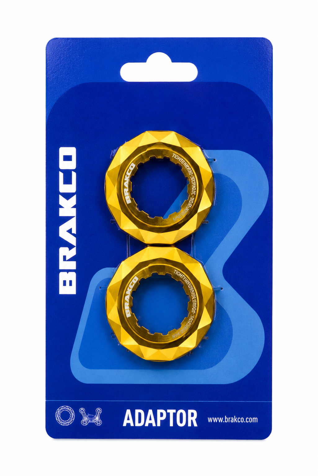 【新発売】BRAKCO ディスクローターロックリング ダイアモンド