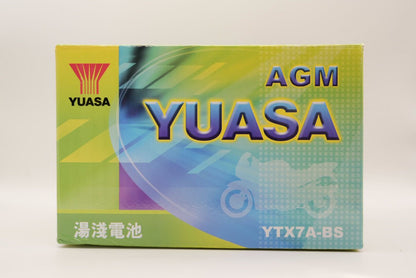 台湾ﾕｱｻﾊﾞｯﾃﾘｰ YTX7A-BS（GTX7A-BS / FTX7A-BS互換）密閉型MFバッテリー