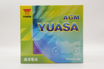 台湾ﾕｱｻﾊﾞｯﾃﾘｰ YTX5L-BS（GTX5L-BS / FTX5L-BS互換）密閉型MFバッテリー
