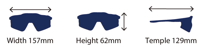 S3 PolishedBlack HiPER Lavender Mirror Polarized Lens