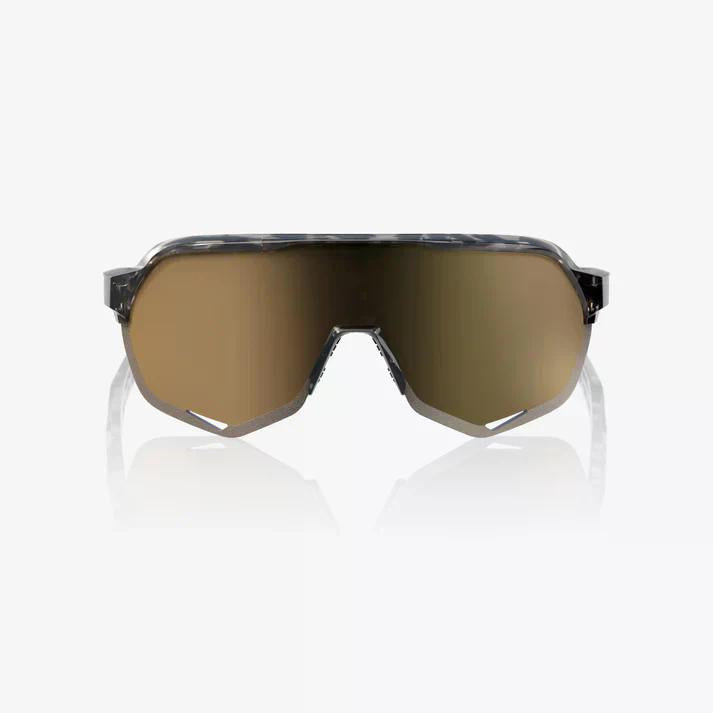 S2 - Gloss Black Havana / Soft Gold Mirror Lens