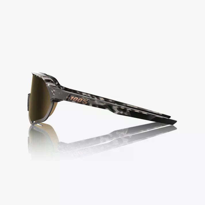 S2 - Gloss Black Havana / Soft Gold Mirror Lens