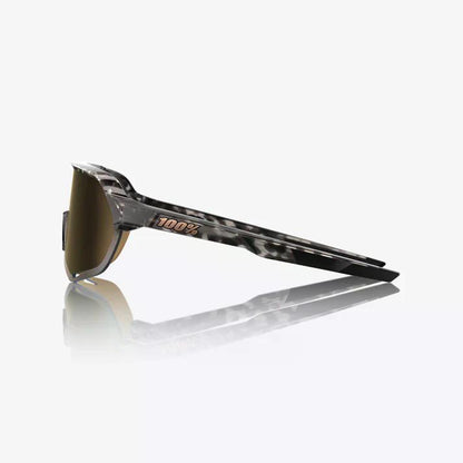 S2 - Gloss Black Havana / Soft Gold Mirror Lens