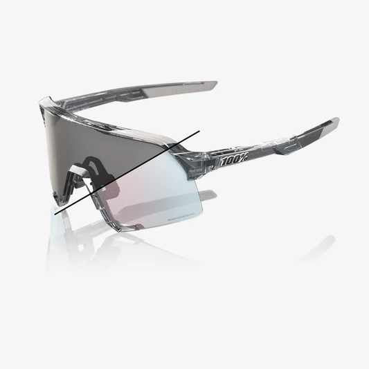 S3 - Polished Translucent Grey / Rose Gold Mirror Photochromic Lens