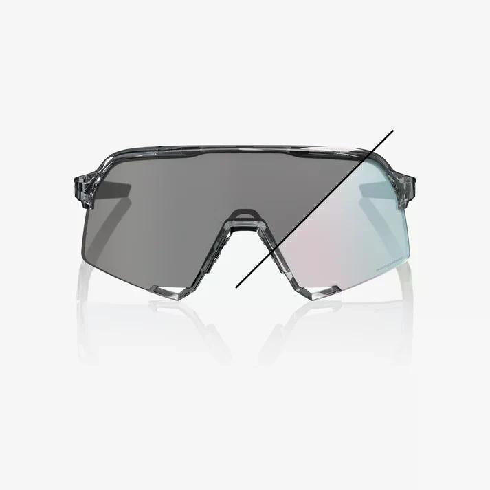S3 - Polished Translucent Grey / Rose Gold Mirror Photochromic