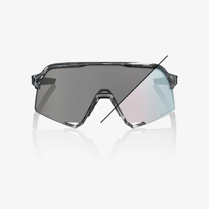 S3 - Polished Translucent Grey / Rose Gold Mirror Photochromic Lens
