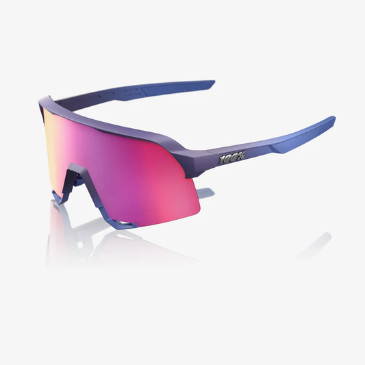 S3 - Satin Storm Metallic / Purple Mirror Lens