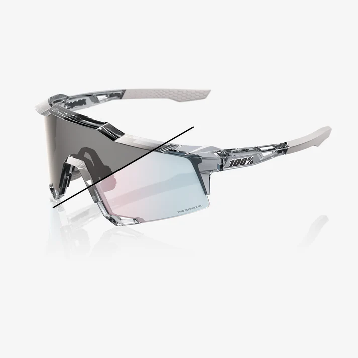 SPEEDCRAFT - Polished Translucent Grey / Rose Gold Photochromic  Lens