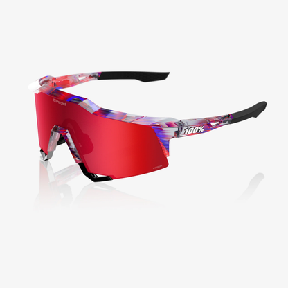 SPEEDCRAFT FDJ Gloss Translucent Red/Blue - HiPER Fire Red Mirror Lens