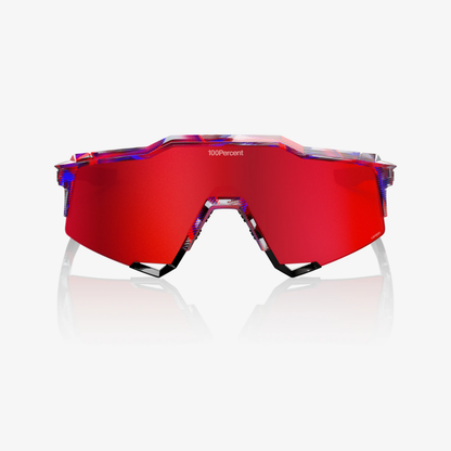 SPEEDCRAFT FDJ Gloss Translucent Red/Blue - HiPER Fire Red Mirror Lens