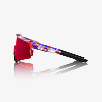 SPEEDCRAFT FDJ Gloss Translucent Red/Blue - HiPER Fire Red Mirror Lens