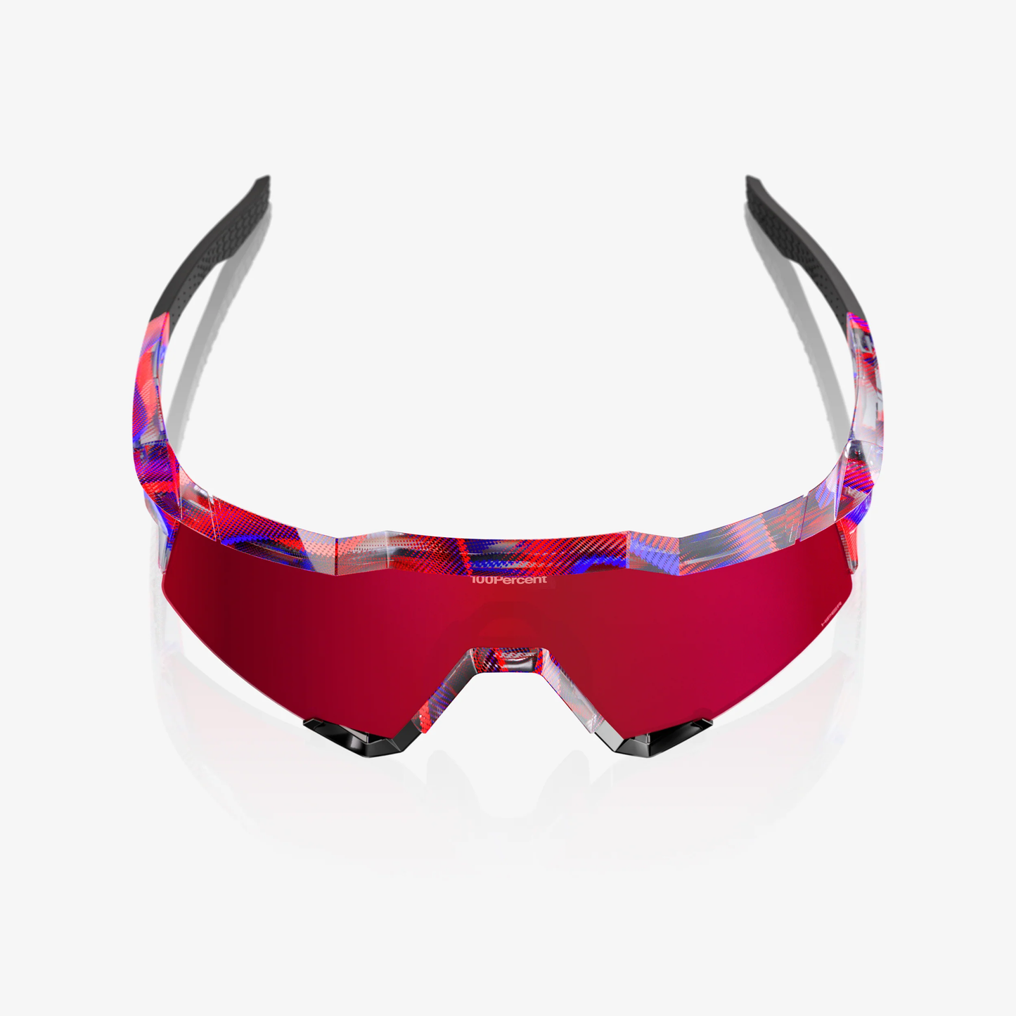 SPEEDCRAFT FDJ Gloss Translucent Red/Blue - HiPER Fire Red Mirror Lens