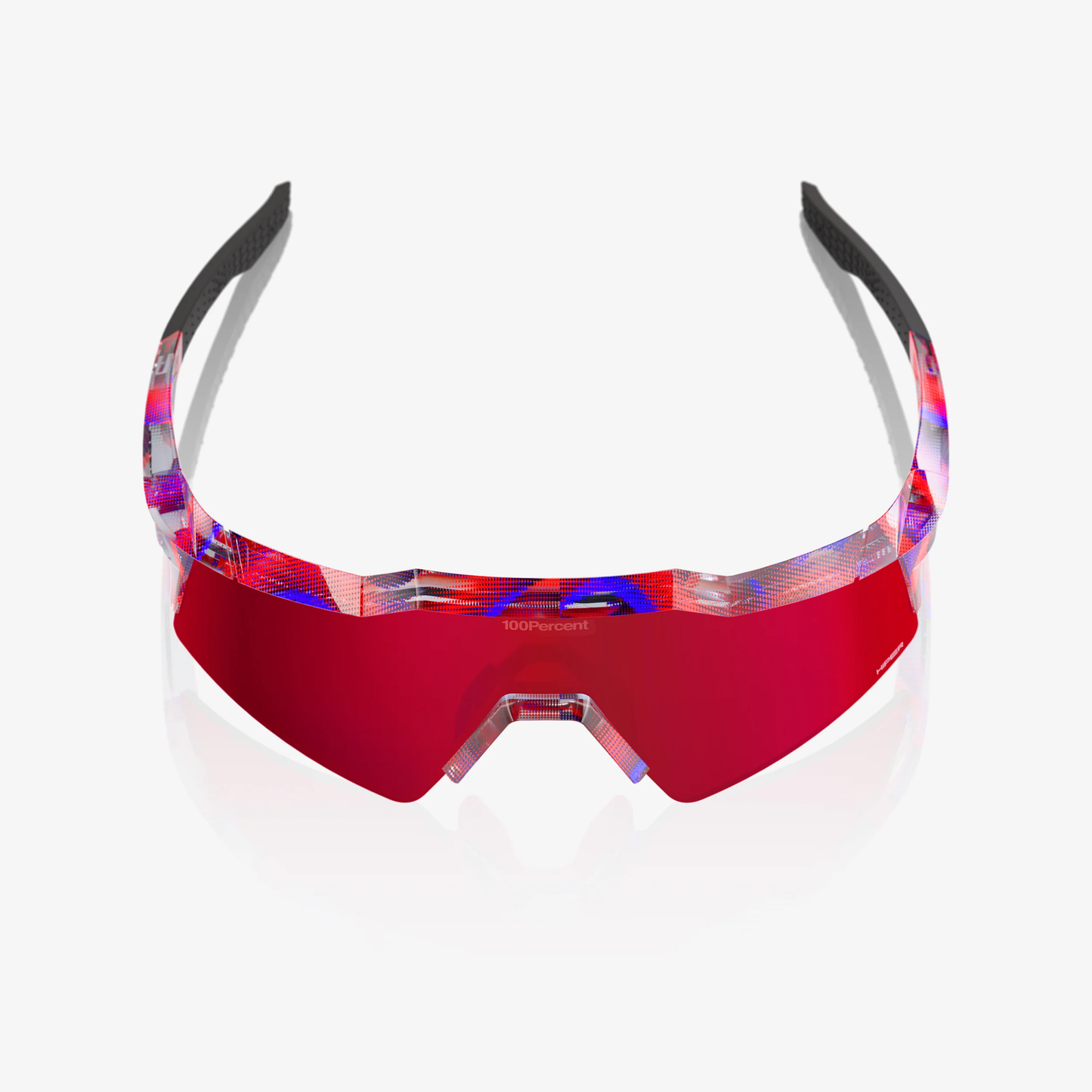 SPEEDCRAFT SL FDJ Gloss Translucent Red/Blue - HiPER Fire Red Mirror Lens