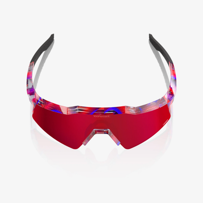 SPEEDCRAFT SL FDJ Gloss Translucent Red/Blue - HiPER Fire Red Mirror Lens