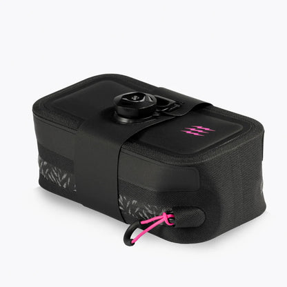 MUC-OFF SADDLE PACK MEDIUM サドルバッグ 0.7L Fitgo ダイヤル式 撥水 軽量95g ブラック