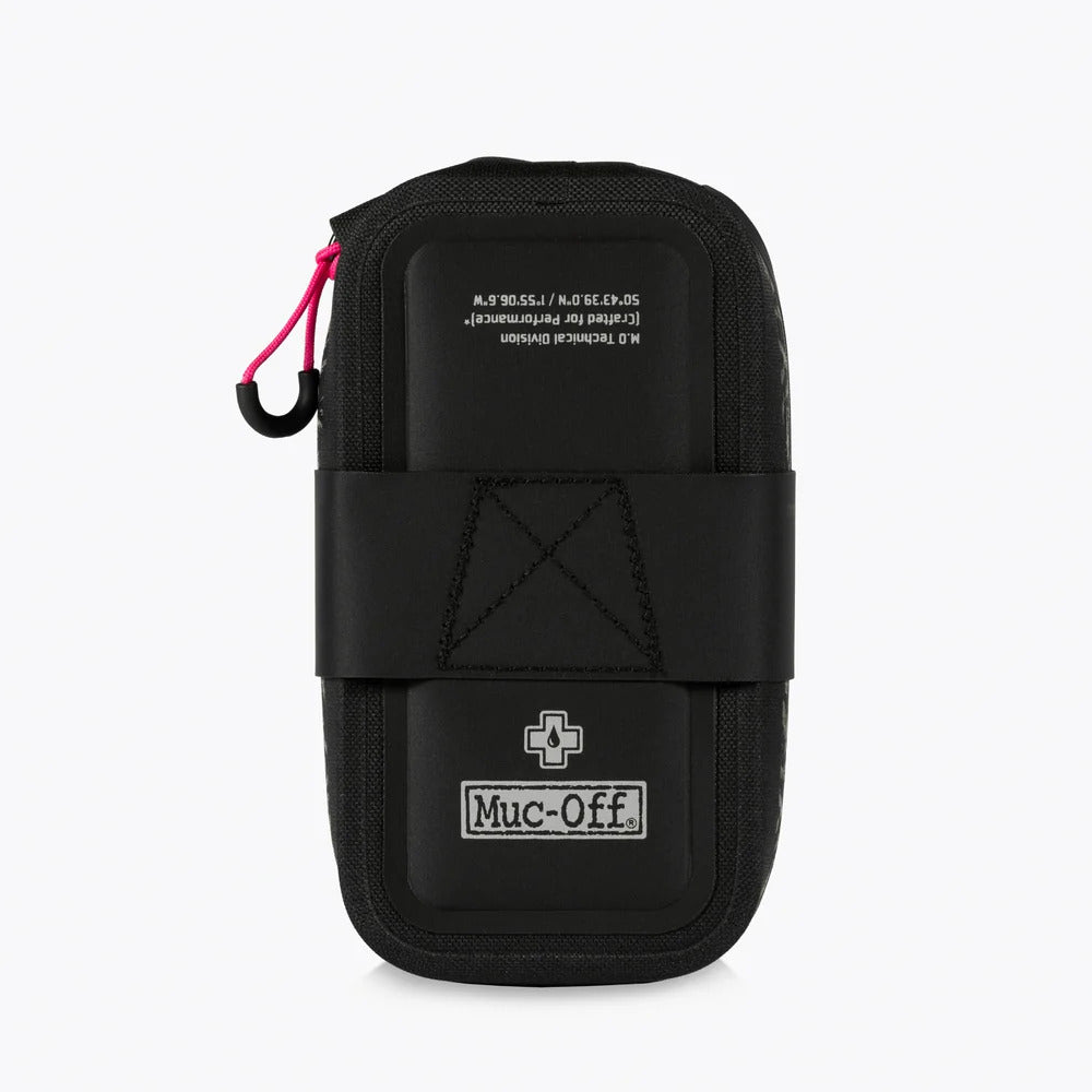 MUC-OFF SADDLE PACK MEDIUM サドルバッグ 0.7L Fitgo ダイヤル式 撥水 軽量95g ブラック
