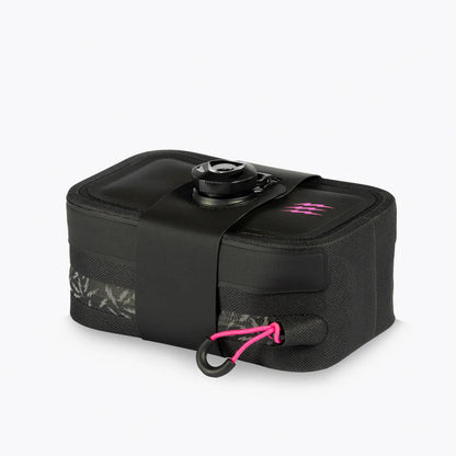 MUC-OFF SADDLE PACK SMALL サドルバッグ 0.6L Fitgo ダイヤル式 撥水 軽量70g ブラック