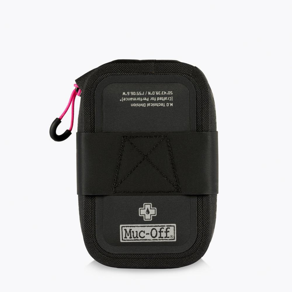 MUC-OFF SADDLE PACK SMALL サドルバッグ 0.6L Fitgo ダイヤル式 撥水 軽量70g ブラック