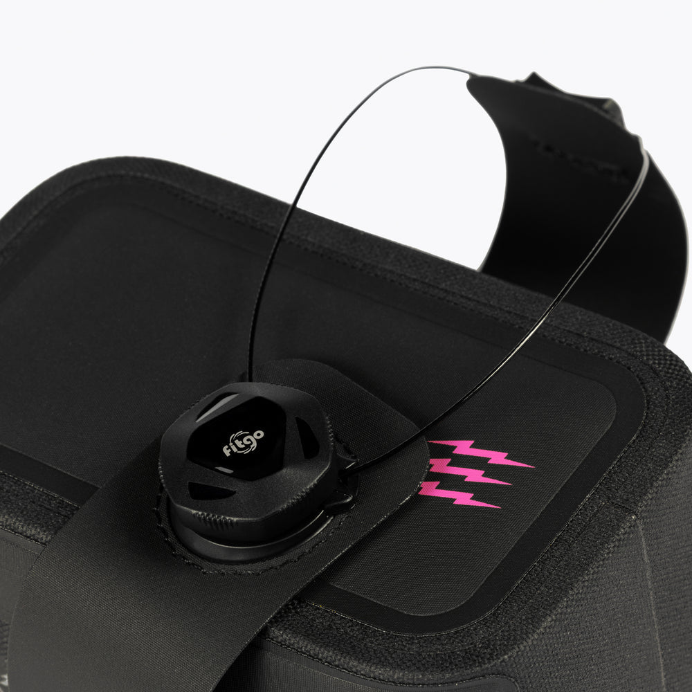 MUC-OFF SADDLE PACK SMALL サドルバッグ 0.6L Fitgo ダイヤル式 撥水 軽量70g ブラック