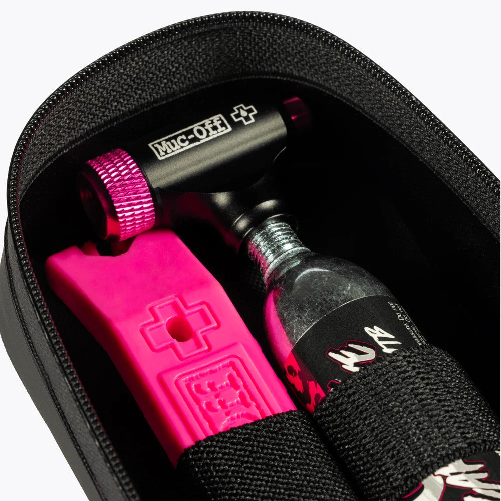MUC-OFF SADDLE PACK SMALL サドルバッグ 0.6L Fitgo ダイヤル式 撥水 軽量70g ブラック