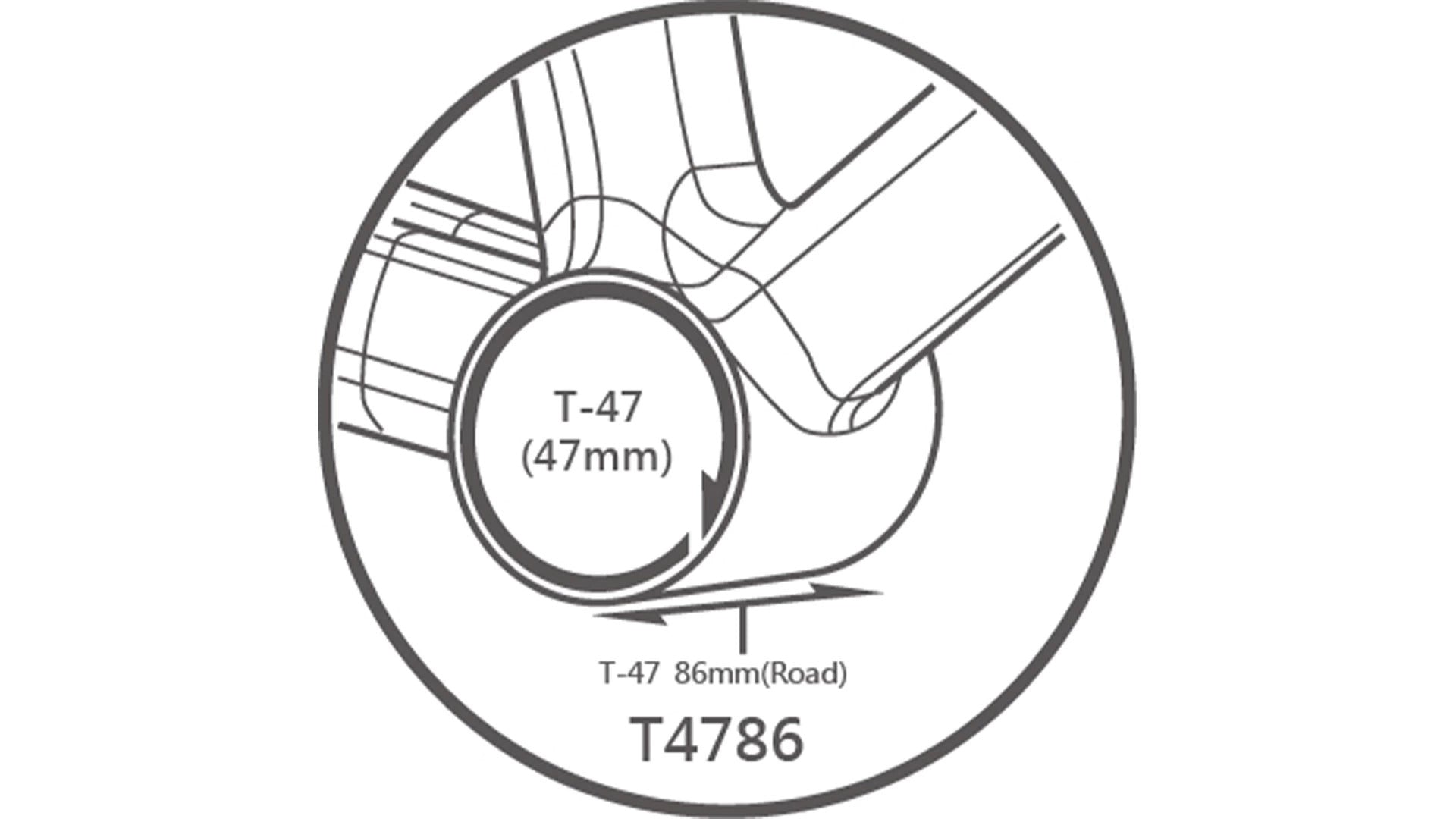 JETSTREAM PRO THREAD BB T47 86mm (ねじ切り)【Trek/Colnago】3-in-1