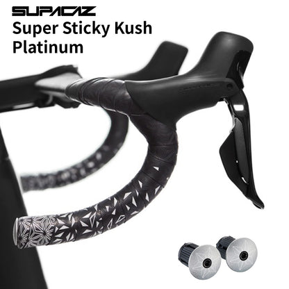 SUPACAZ Super Sticky Kush Star Fade バーテープ ロードバイク 高グリップ 振動吸収 左右セット（選べるカラー）