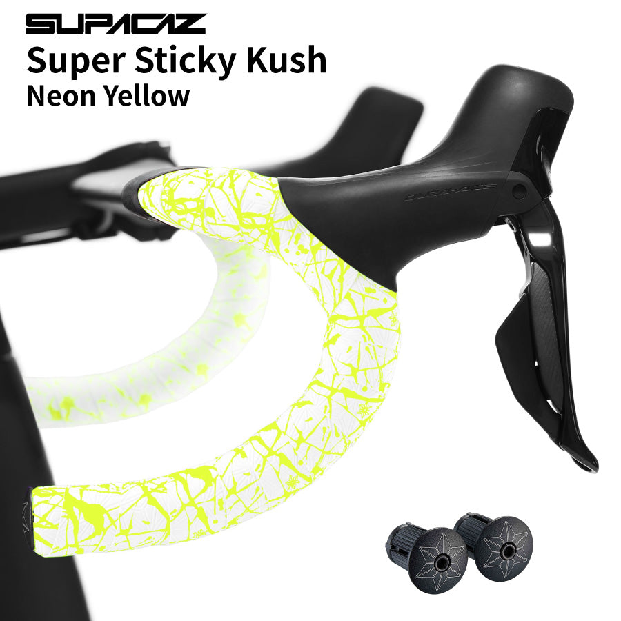 SUPACAZ Super Sticky Kush Splat バーテープ 高グリップ 振動吸収（選べるカラー）