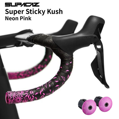 SUPACAZ Super Sticky Kush Star Fade バーテープ ロードバイク 高グリップ 振動吸収 左右セット（選べるカラー）