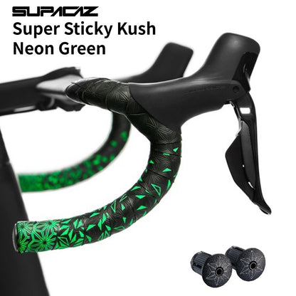 SUPACAZ Super Sticky Kush Star Fade バーテープ ロードバイク 高グリップ 振動吸収 左右セット（選べるカラー）