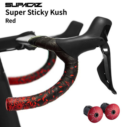 SUPACAZ Super Sticky Kush Star Fade バーテープ ロードバイク 高グリップ 振動吸収 左右セット（選べるカラー）