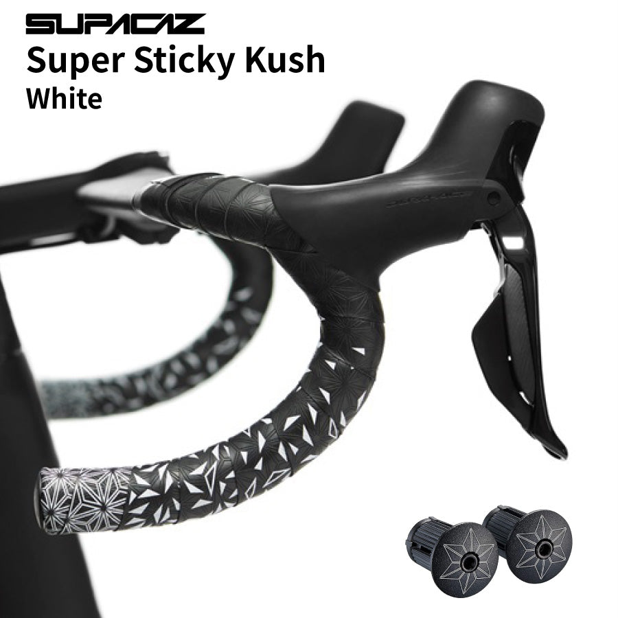 SUPACAZ Super Sticky Kush Star Fade バーテープ ロードバイク 高グリップ 振動吸収 左右セット（選べるカラー）