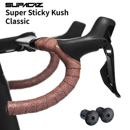 SUPACAZ Super Sticky Kush Classic バーテープ ロードバイク 高グリップ 振動吸収 左右セット（選べる4カラー）