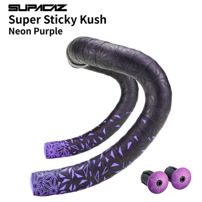SUPACAZ Super Sticky Kush Star Fade バーテープ ロードバイク 高グリップ 振動吸収 左右セット（選べるカラー）