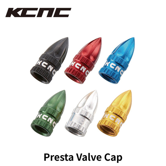 KCNC アルミ バルブキャップ フレンチ