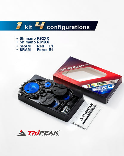 Jetstream Pro AOPW-AERO Pulley WheelKits(12-18T) ビッグプーリーキット