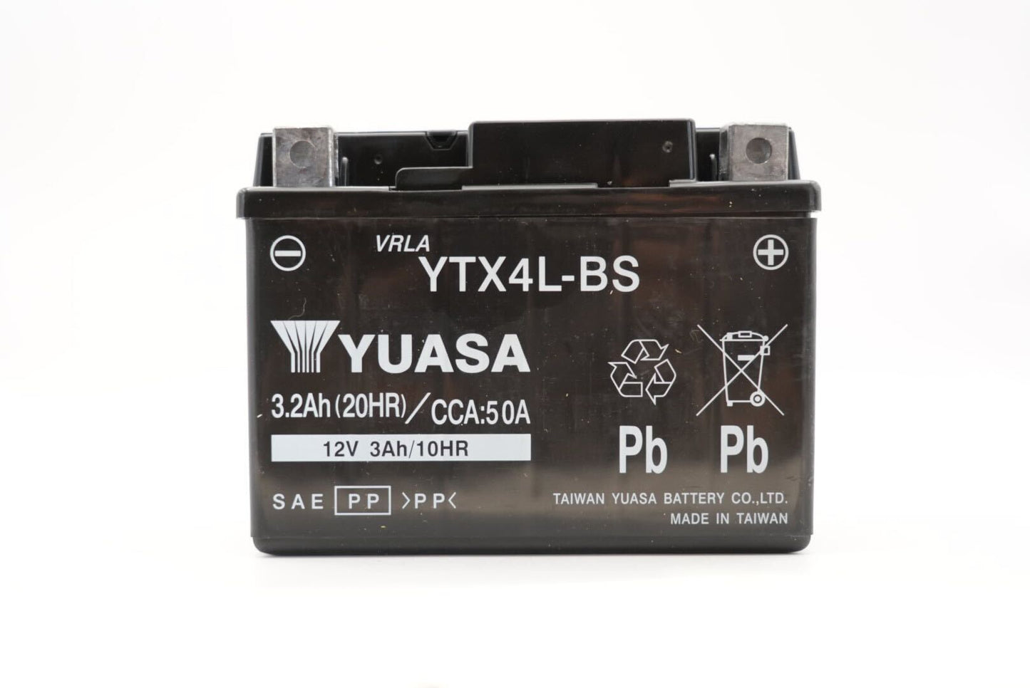 台湾ﾕｱｻﾊﾞｯﾃﾘｰ YTX4L-BS（GTH4L-BS / FTH4L-BS / FTX4L-BS互換）密閉型MFバッテリー