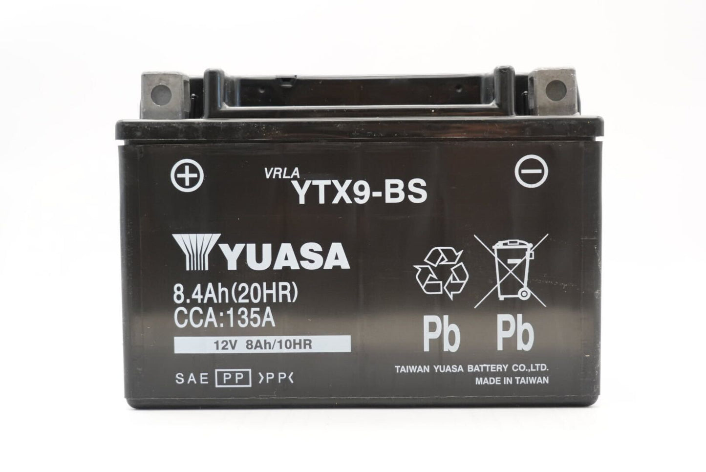 台湾ﾕｱｻﾊﾞｯﾃﾘｰ YTX9-BS（GTX9-BS / YTR9-BS / FTX9-BS互換）密閉型MFバッテリー